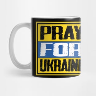 Prayers, Ukrainian, Ukraine Flag Mug